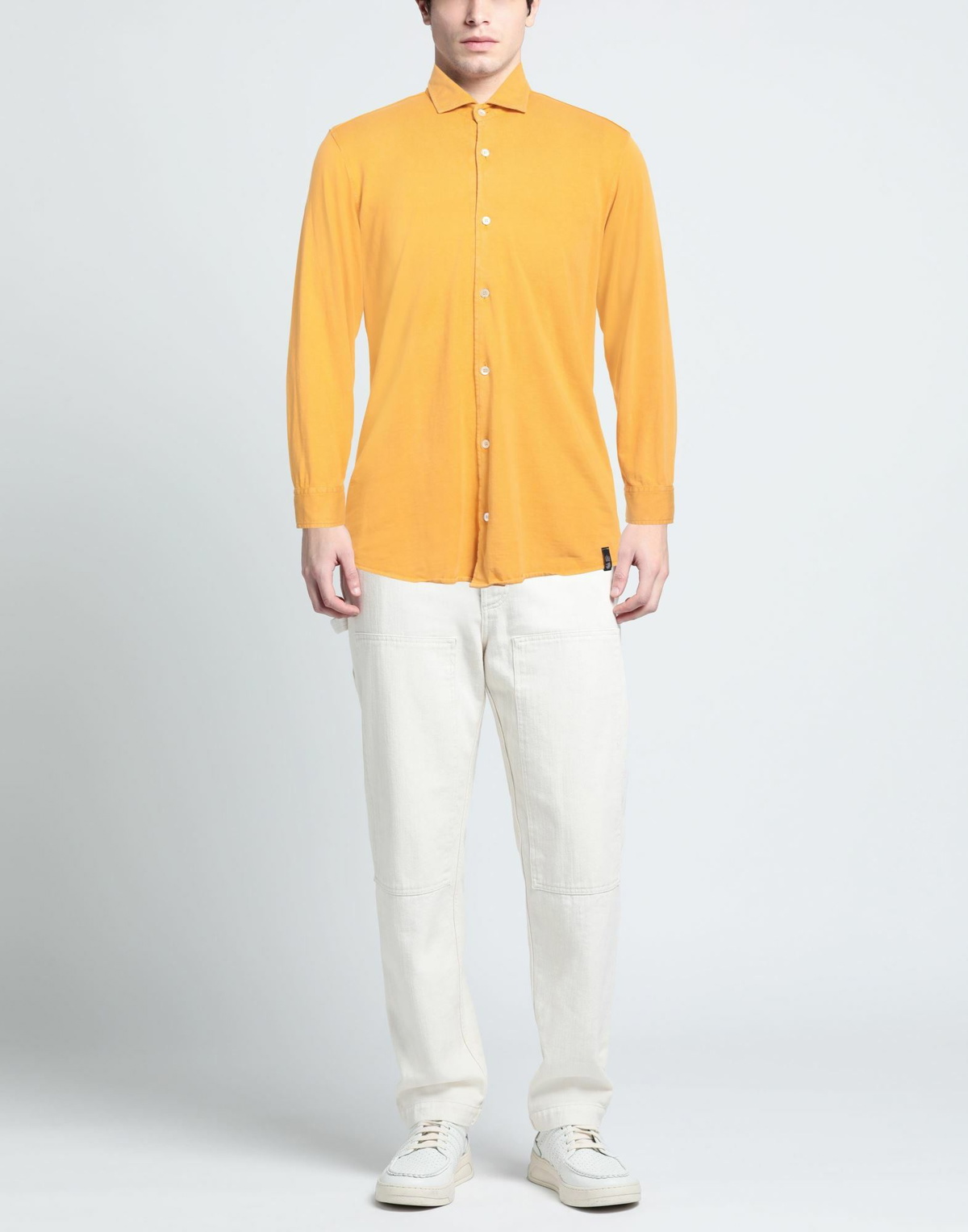 Drumohr Mens Shirt Marigold