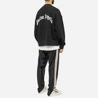 Moncler Men's Genius x Palm Angels Angry Bear Crew Neck Sweat in Black