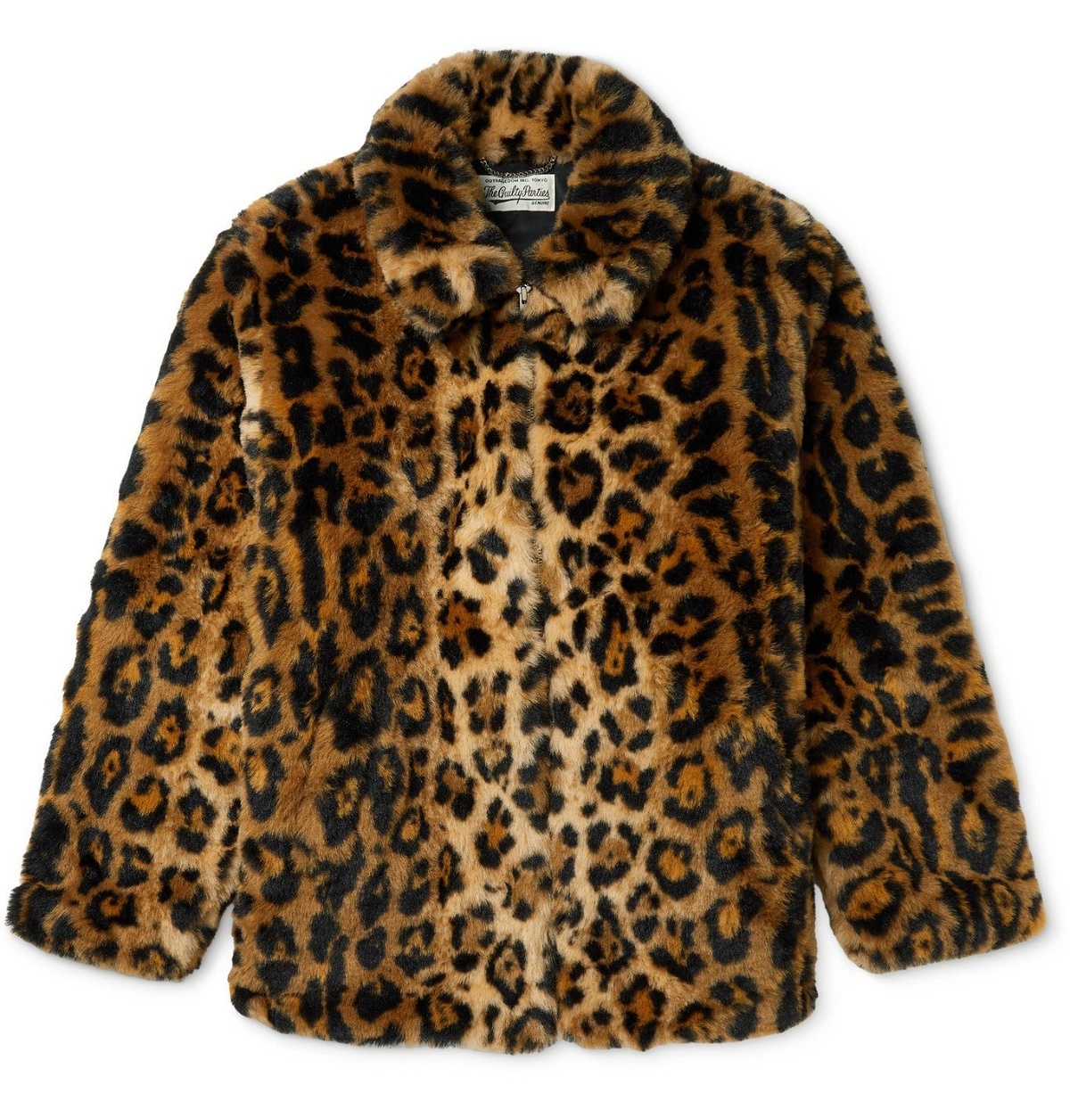 Photo: Wacko Maria - Leopard-Print Faux-Fur Coat - Neutrals
