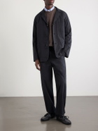 A.P.C. - Phil Organic Cotton-Gabardine Blazer - Black