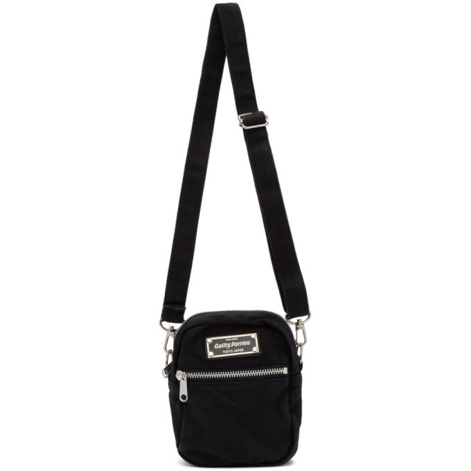 Photo: Wacko Maria Black Washed Canvas Shoulder Bag