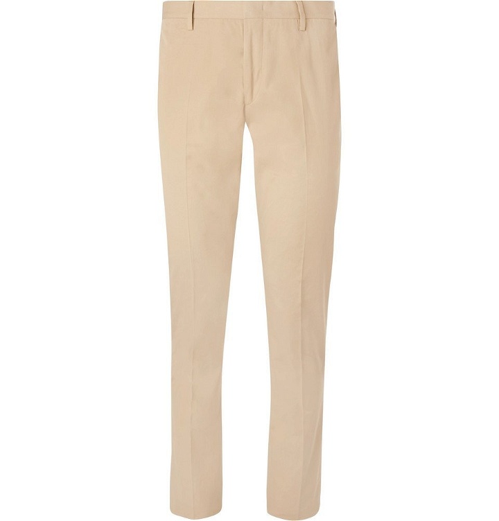 Photo: Paul Smith - Beige Soho Slim-Fit Tapered Cotton Suit Trousers - Men - Beige