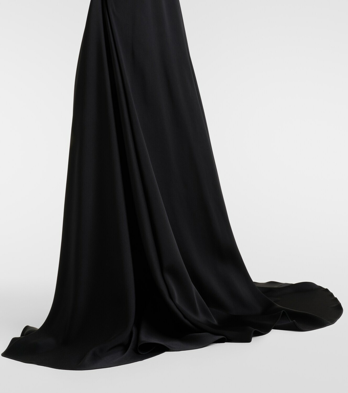 McQueen Draped embellished gown