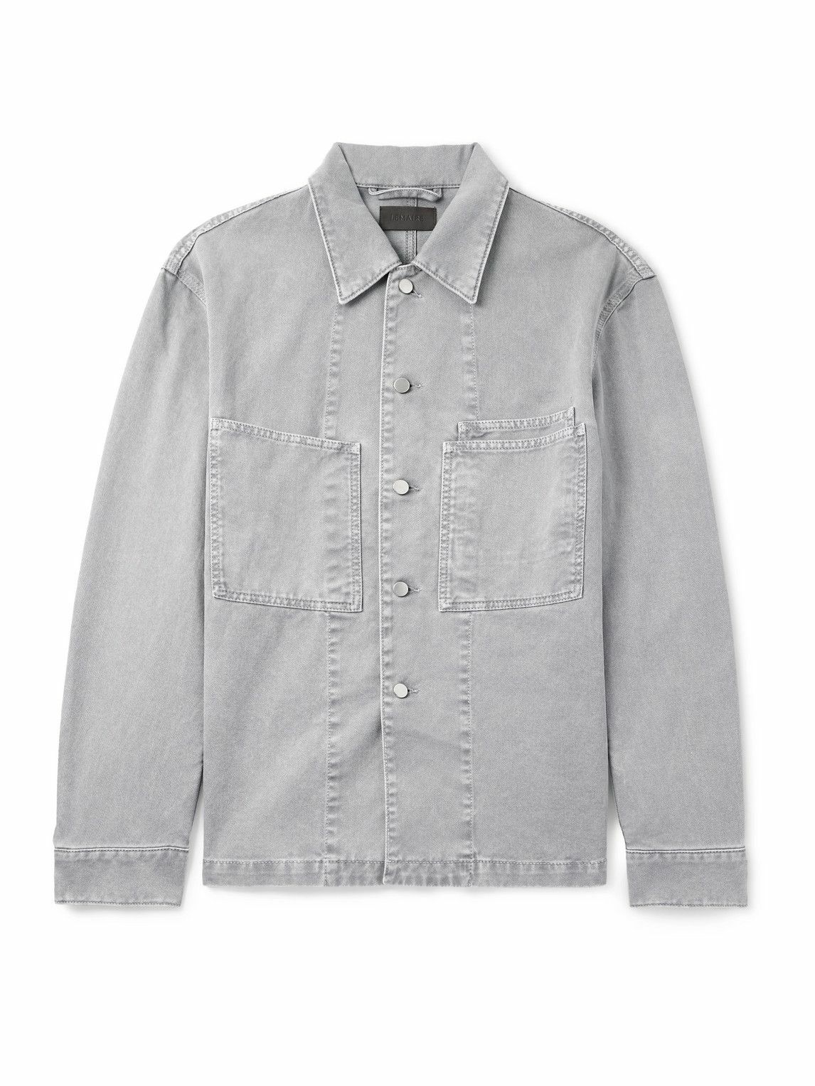LEMAIRE - Denim Overshirt - Gray