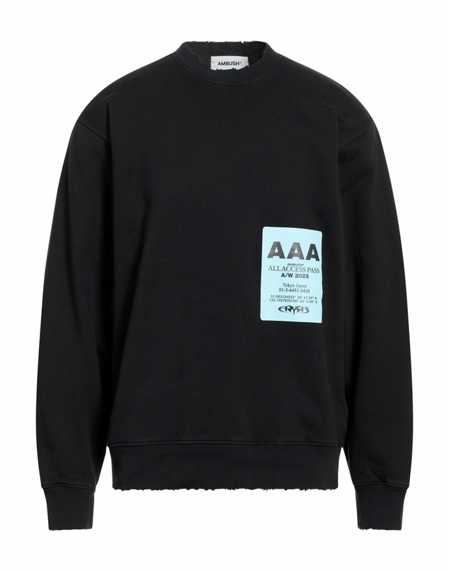 Photo: Ambush Mens Sweatshirt in Black