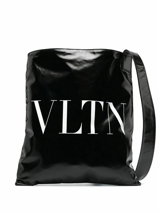 Photo: VALENTINO GARAVANI - Vltn Sotf Leather Tote Bag