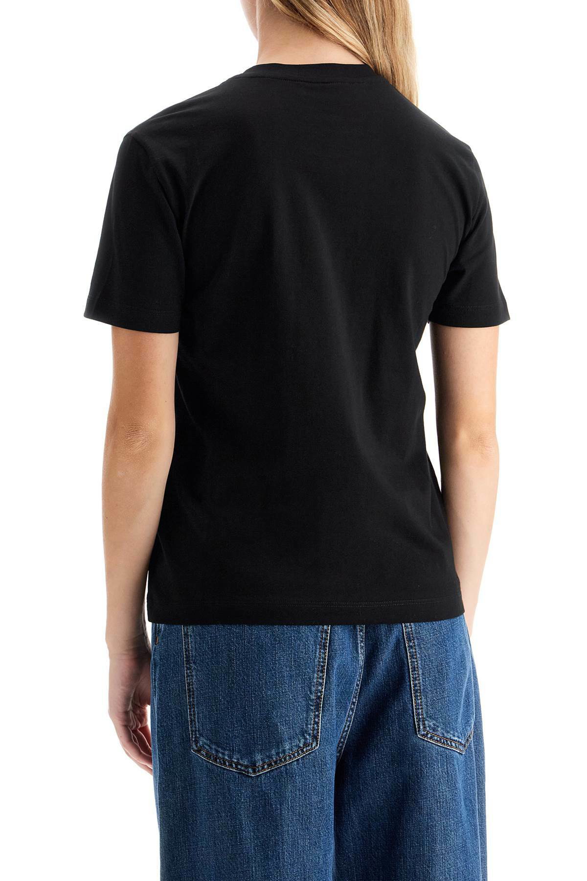 FENDI sequin t-shirt with Black Fendi