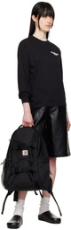 Carhartt Work In Progress Black Kickflip Backpack
