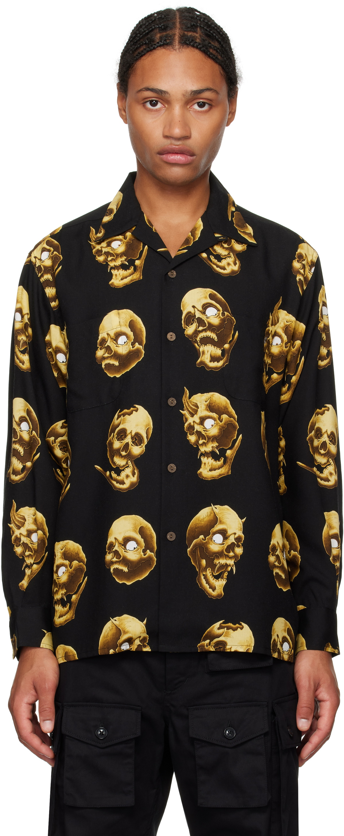 トップス WACKO MARIA ABSTRACT TAGGING PATTERN XL トップス WACKO MARIA ABSTRACT TAGGING PATTERN XL トップス