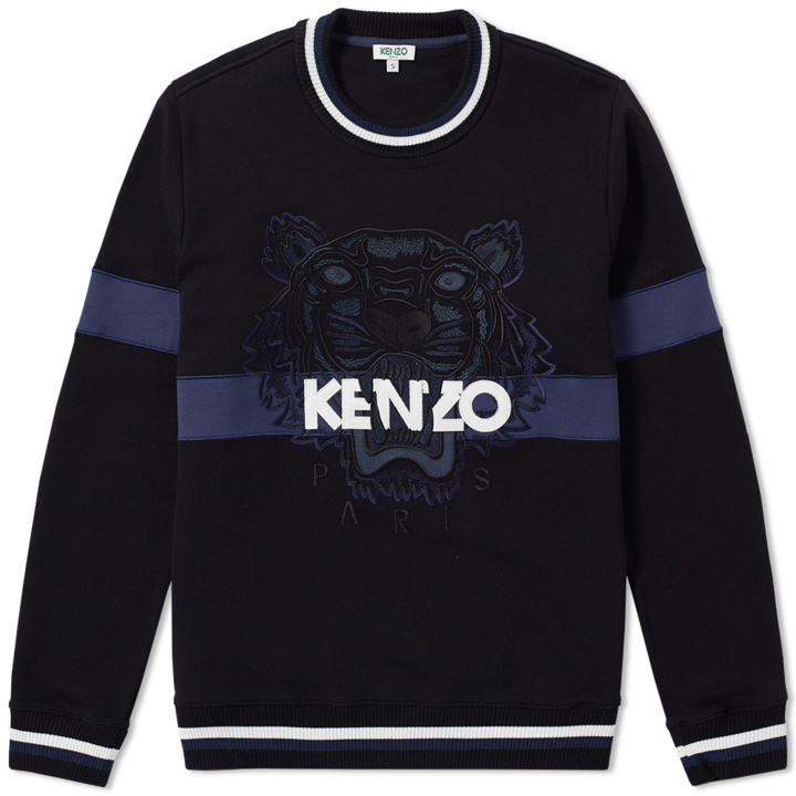 Photo: Kenzo Tiger Stripe Crew Sweat