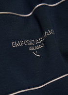 Emporio Armani Hooded Jersey Sweatshirt Navy