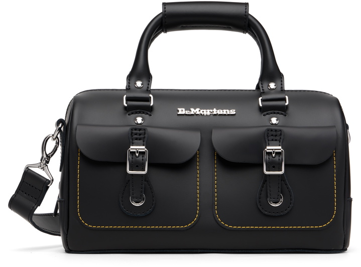 Photo: Dr. Martens Black Kieve Leather Top Handle Bag
