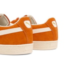 Puma Men's Suede Charles F. Stead Sneaker in Orange/White