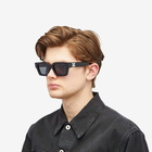 Off-White Sunglasses Men's Off-White Virgil Sunglasses in Black/Dark Grey 