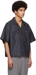 JieDa Blue Denim Shirt