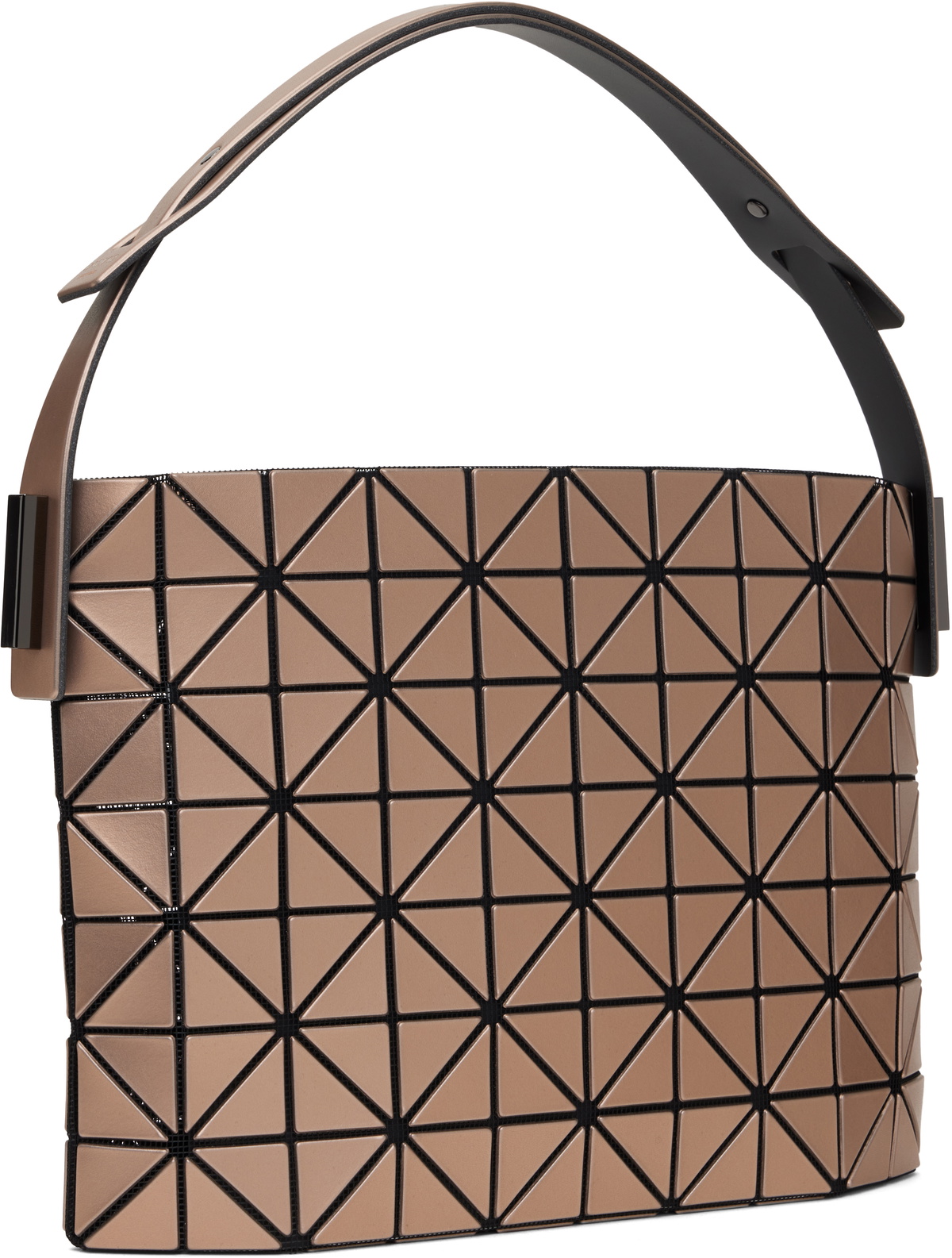 BAO BAO ISSEY MIYAKE Brown Baguette Metallic Bag Bao Bao Issey Miyake