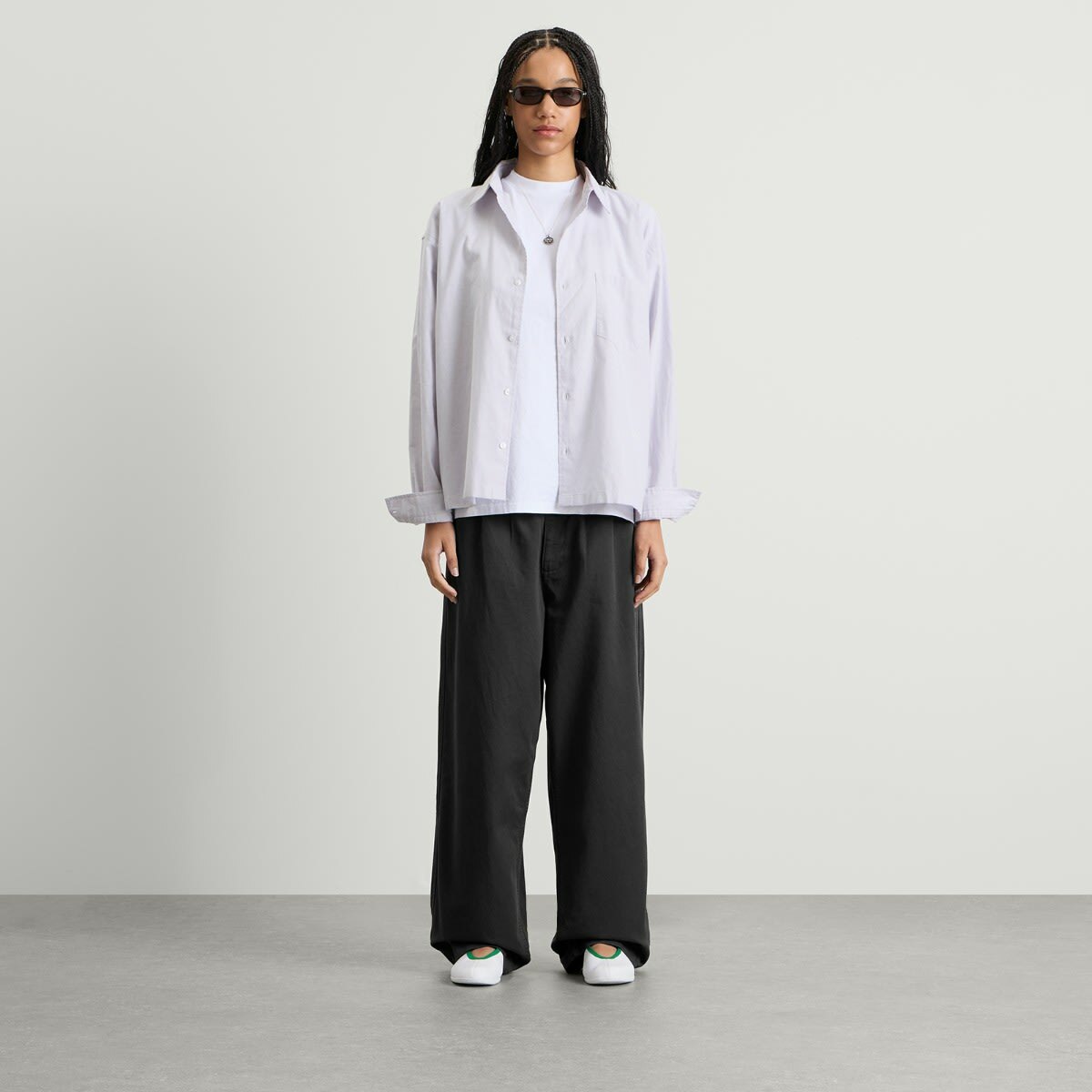END. Spin Trouser in Washed Black