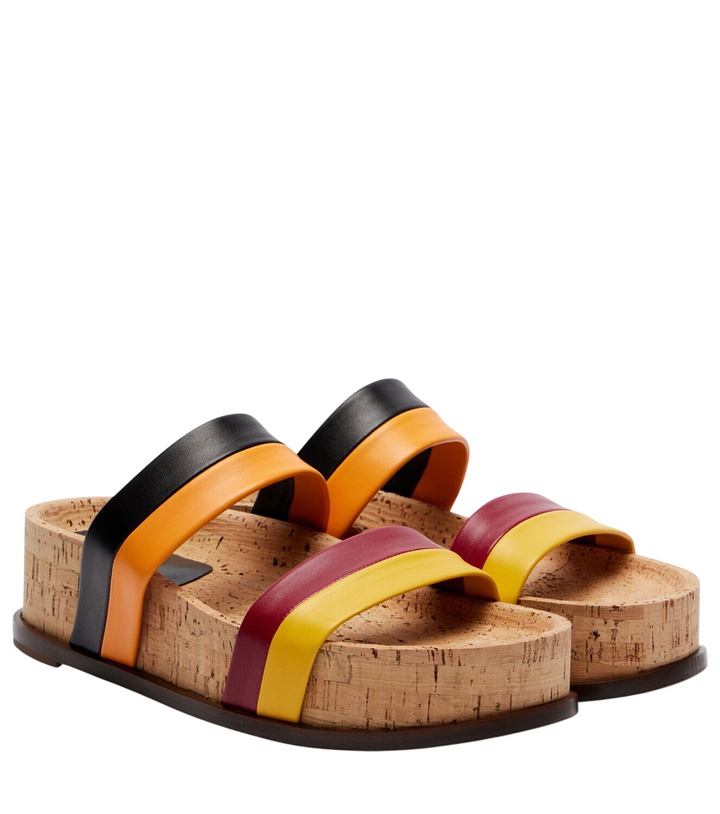 Photo: Gabriela Hearst Striker leather platform sandals