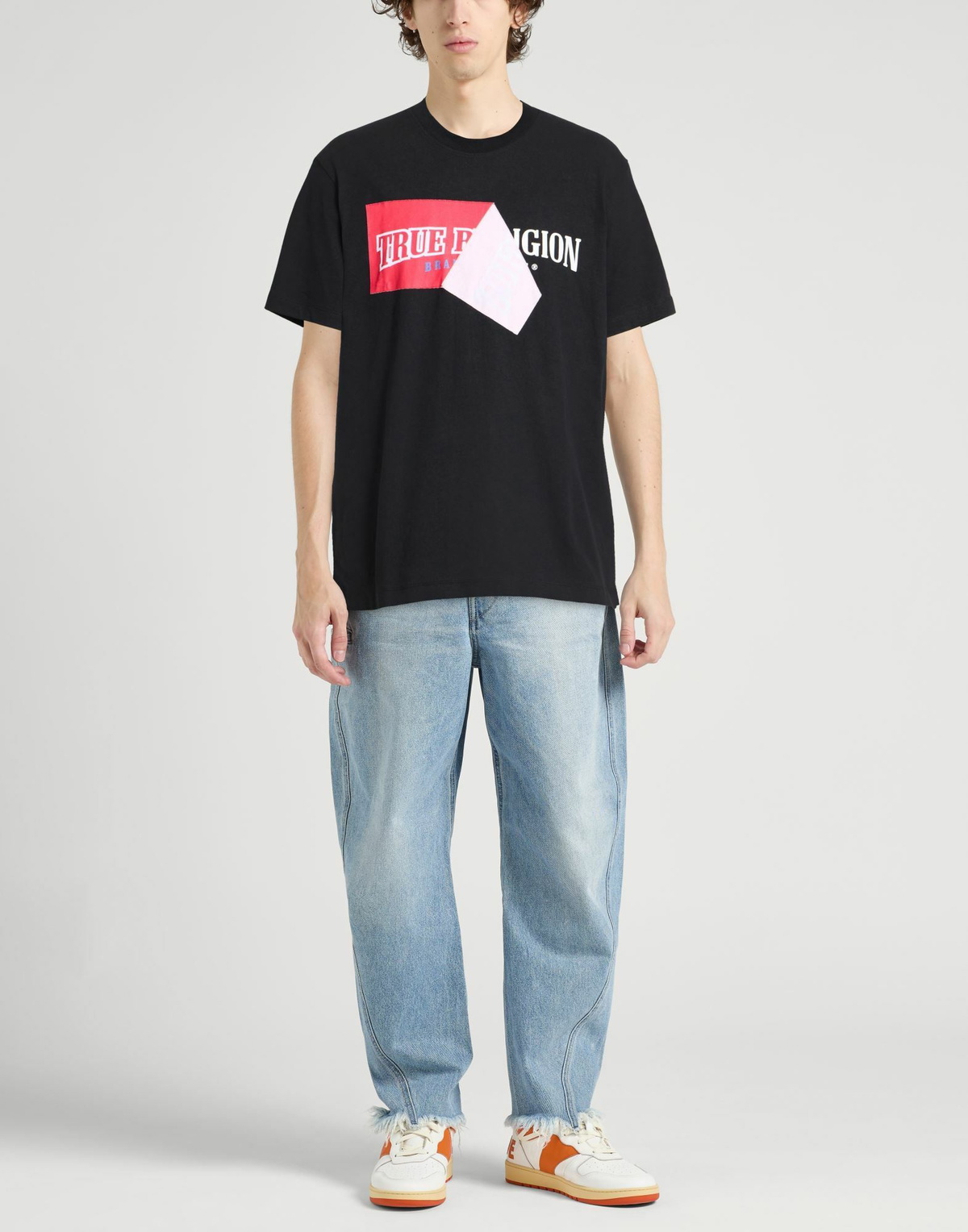 True Religion Mens T-shirt in Black