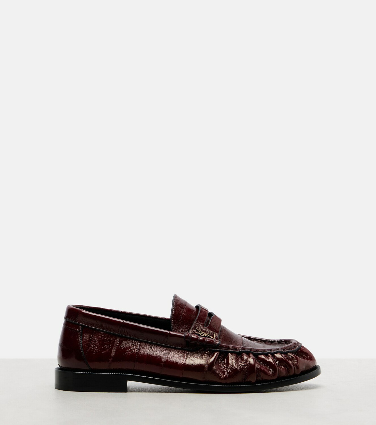 Saint Laurent Patent leather penny loafers