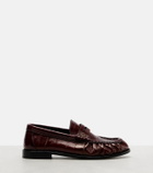 Saint Laurent Patent leather penny loafers