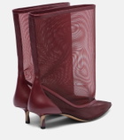 Jacquemus Tourni mesh ankle boots