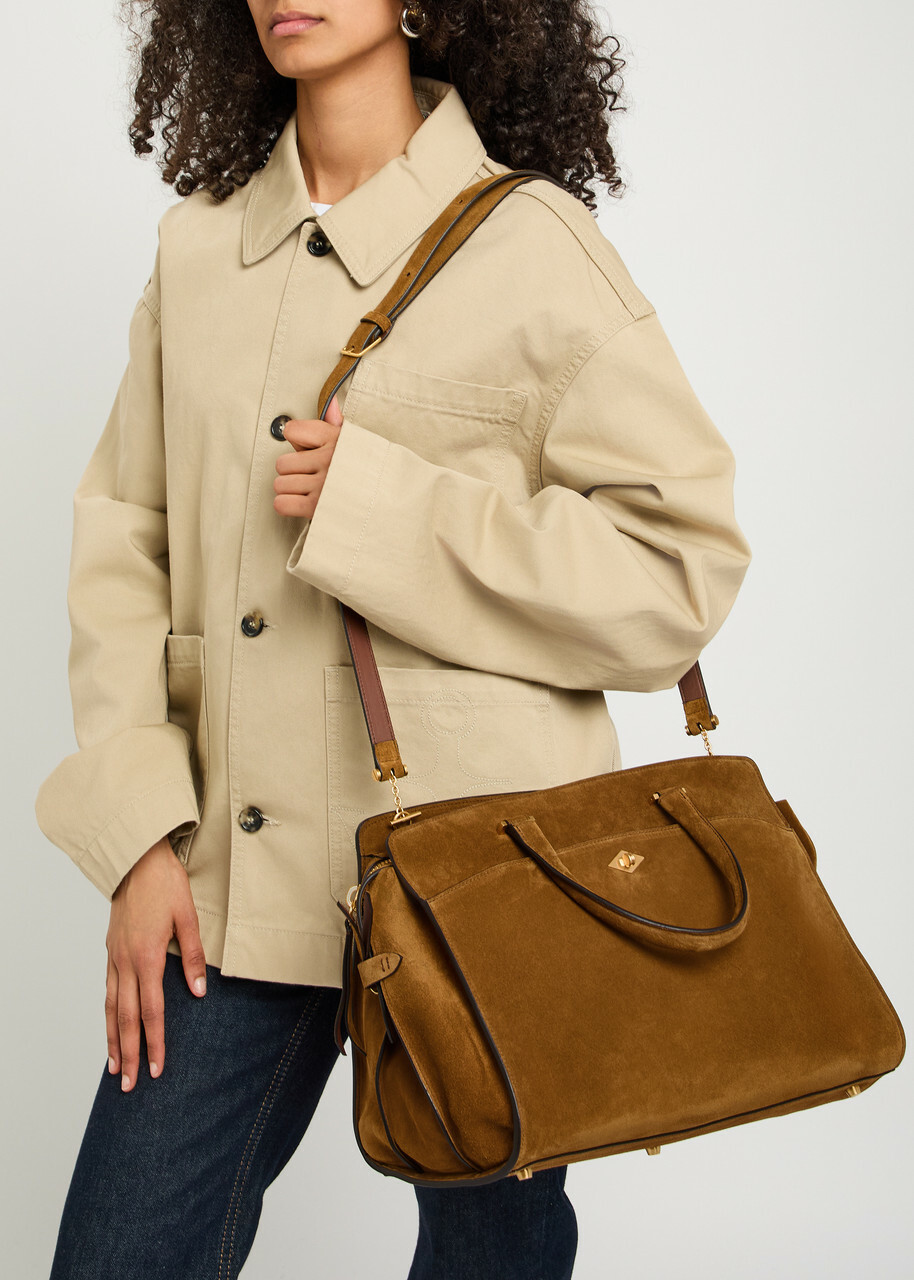 Metier Private Eye Suede Tote bag - Tan - One Size