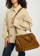 Metier Private Eye Suede Tote bag - Tan - One Size