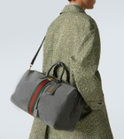 Gucci Gucci Savoy Medium suede duffel bag