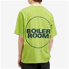 Boiler Room Men's Core Logo T-Shirt in Lime