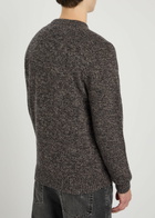 Fred Perry Logo-embroidered Wool-blend Jumper Navy
