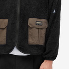Deva States Men's Overcast Fleece Jacket in Black