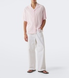 Jacquemus Jean Atelier jersey bowling shirt