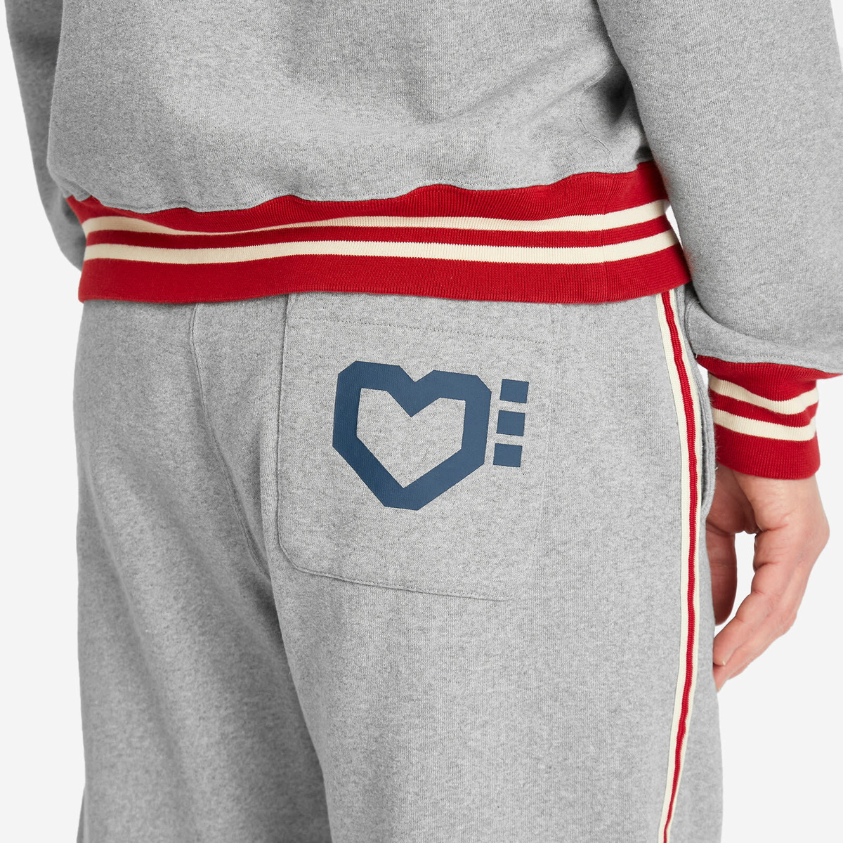 Human Made Men's Sweat Pant in Grey Human Made