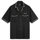 Represent Men's Resort Shirt in Jet Black