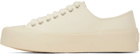 Jil Sander Off-White Platform Sneakers