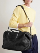 Officine Creative - Woven Leather Weekend Bag