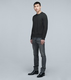 Saint Laurent - Destroyed knit sweater