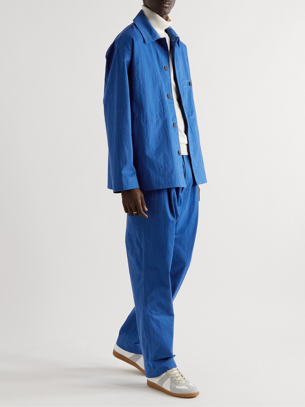 Studio Nicholson - Fredo Cotton-Blend Twill Jacket - Blue Studio