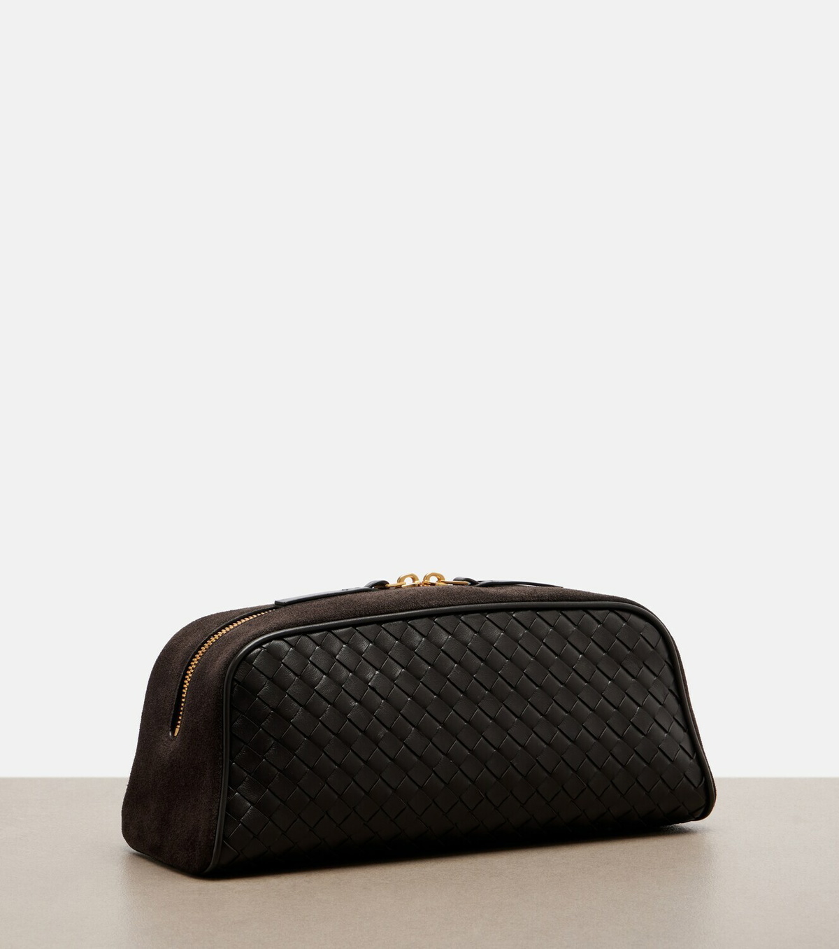 Bottega Veneta Intrecciato leather clutch