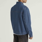 Butter Goods Men's Grid Denim Jacket in Indigo