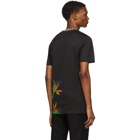 Dolce and Gabbana Black Bird of Paradise T-Shirt