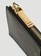 Thom Browne - Zip-Around Wallet in Black