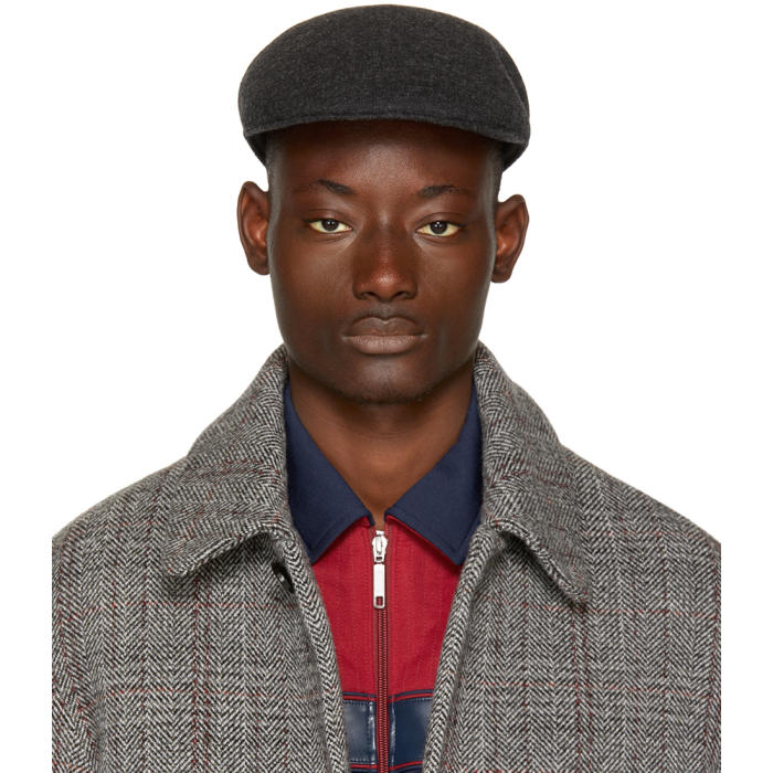 Photo: Junya Watanabe Grey Kangol Edition Tweed Cap