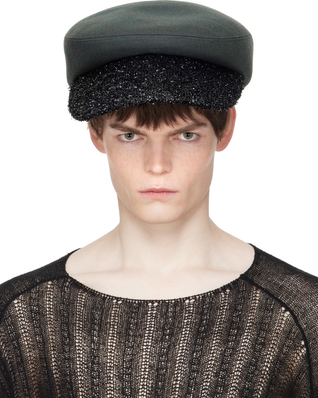 Photo: Comme des Garçons Homme Plus Black Hizume Edition Twill Cap