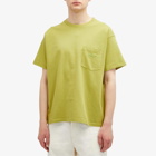 BODE Men's Embroidered Pocket T-Shirt in Green