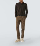 Zegna Cotton-blend chinos