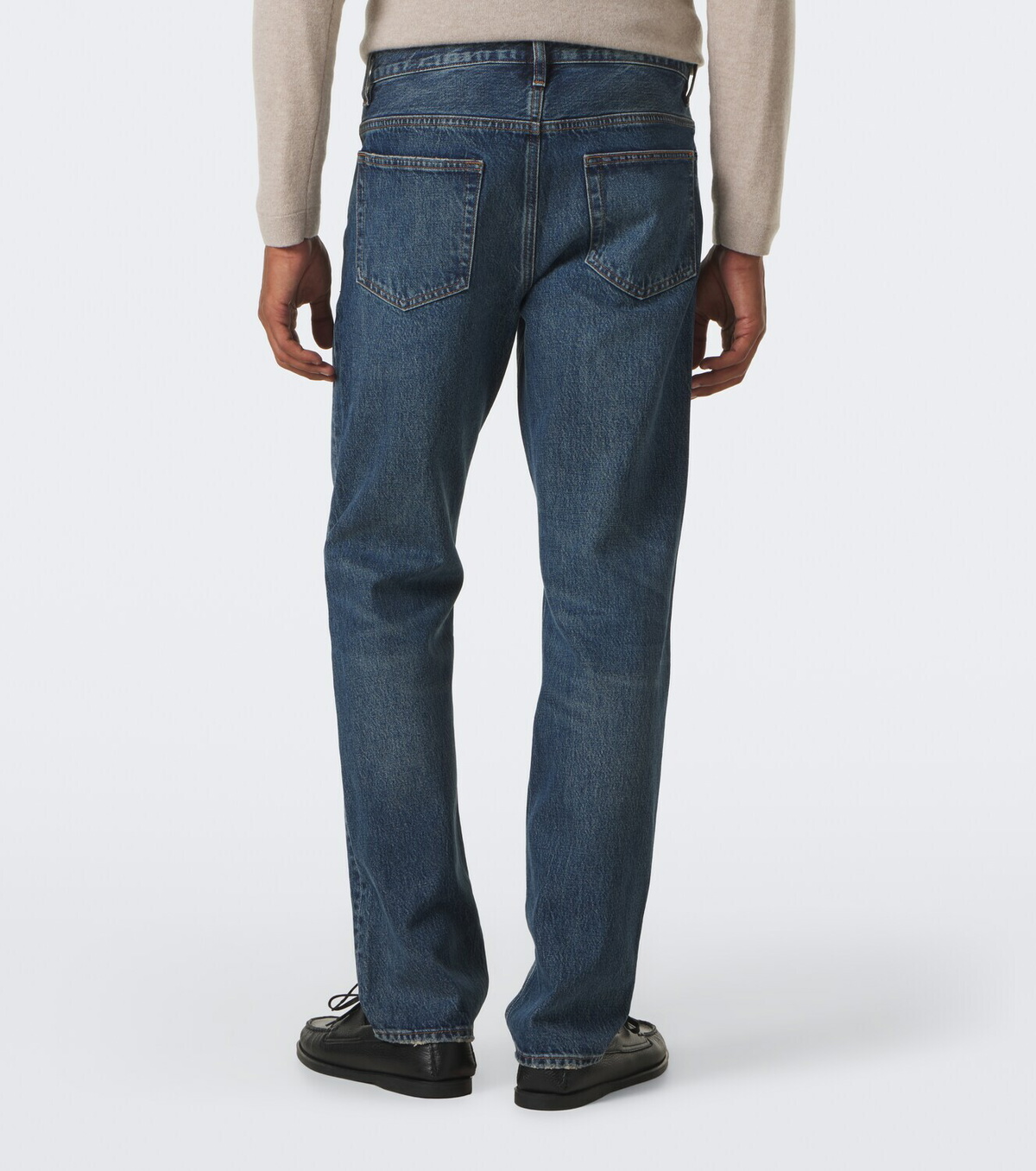 Frame Faded straight jeans