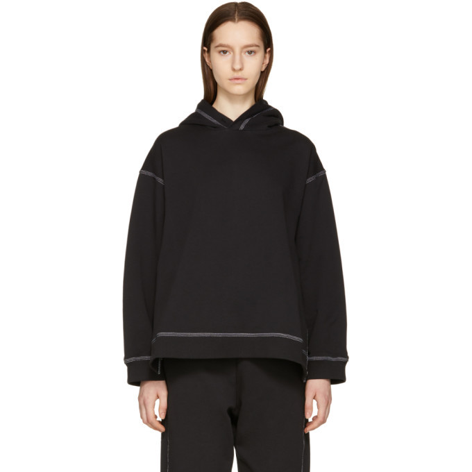 Photo: MM6 Maison Martin Margiela Black Basic Hoodie