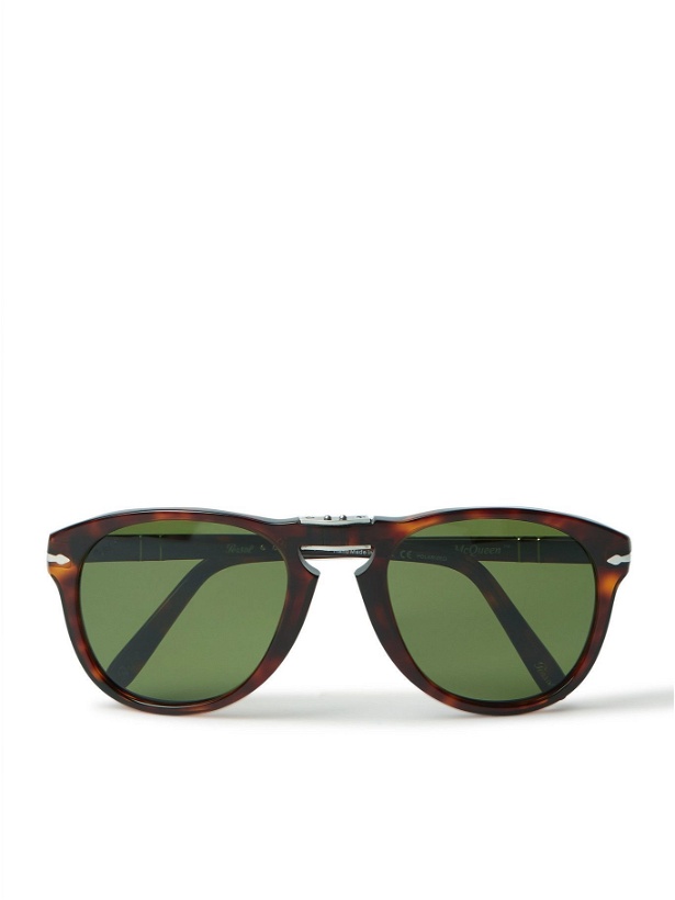 Photo: PERSOL - Folding D-Frame Acetate Polarised Sunglasses